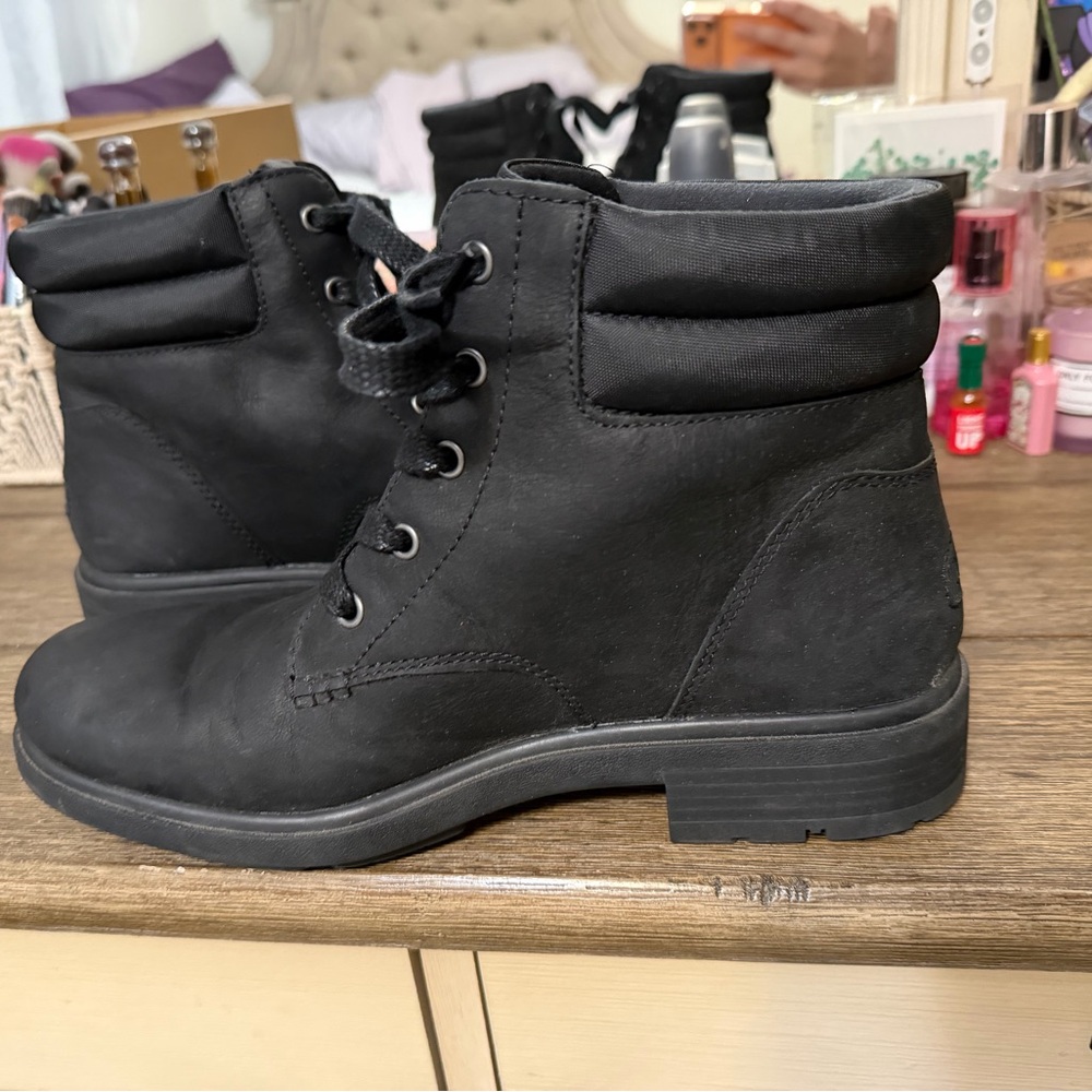 UGG Black Combat Boots for Women